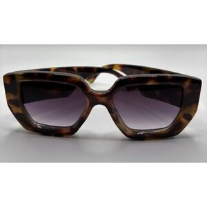 Hanj  Brown  Tortoise Shell Sunglasses Chunky 90's